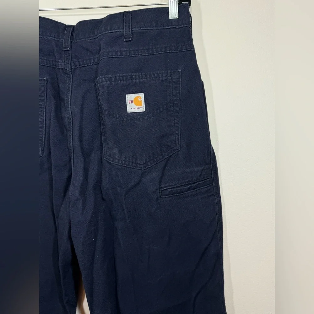 Carhartt Men’s FR Work Wear Utility Jeans Blue Denim Size 34x34‎